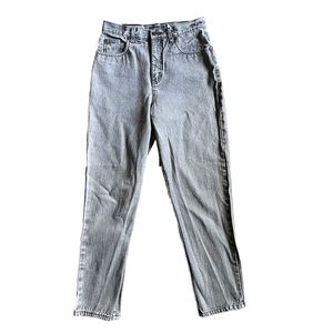 Vintage 90s Grey Denim Mom Jeans